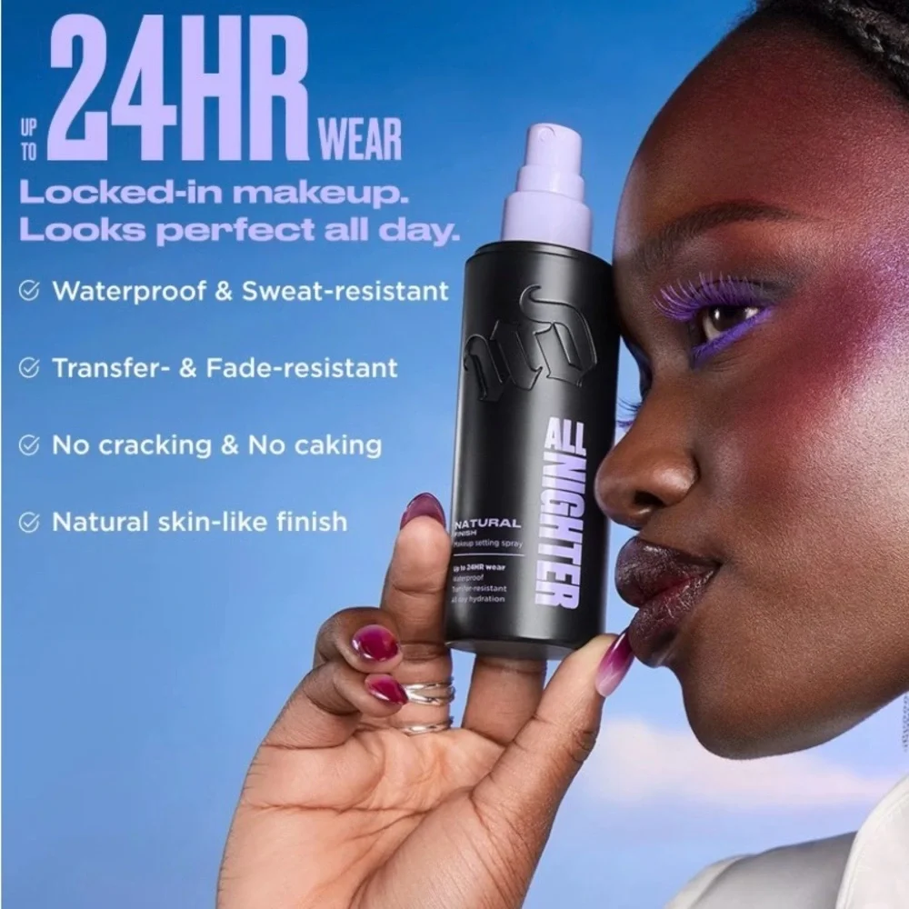Urban Decay's All Nighter Setting Spray NIB 4 ounces